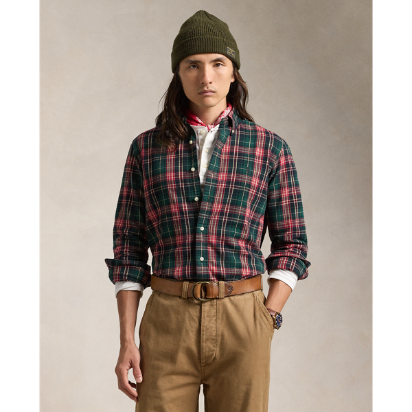 Oxford Bubble - Dusty Plaid