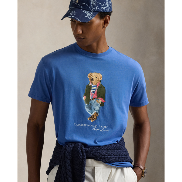 Classic Fit Polo Bear Jersey T Shirt