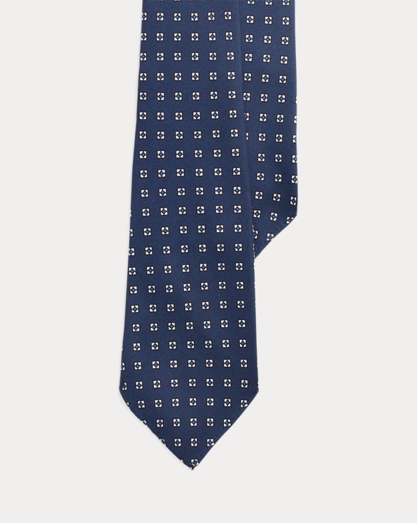 Vintage-Inspired Neat Silk Twill Tie