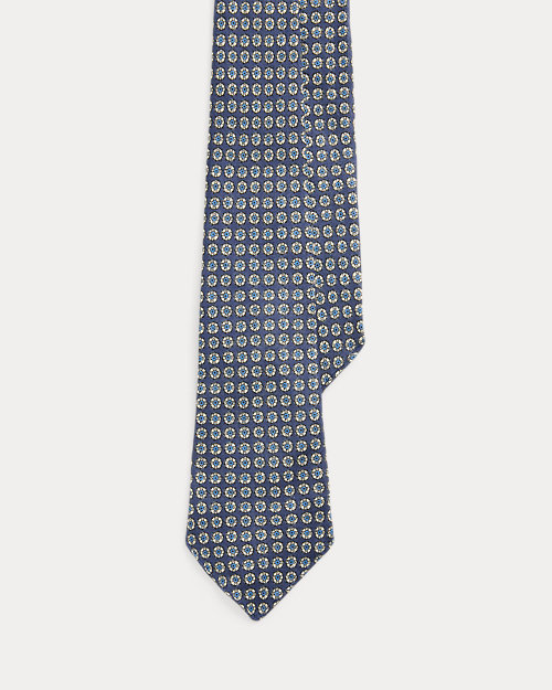 Vintage-Inspired Neat Linen Tie