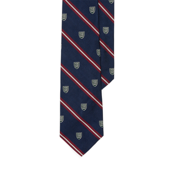 Striped Silk Repp Club Tie