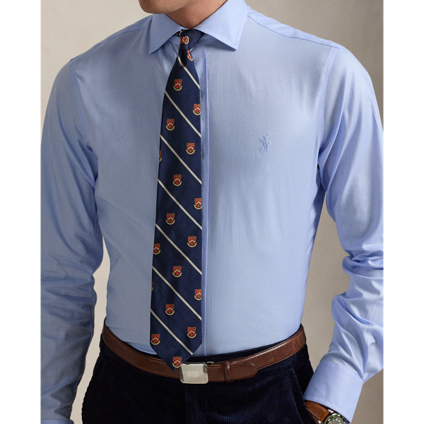 Camicia Regent texture Custom Fit