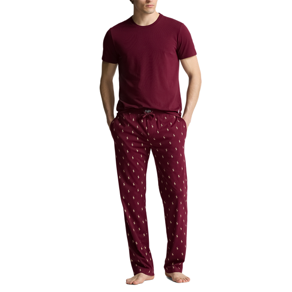 Pantalon ralph lauren avec plein de logo hotsell