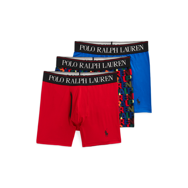 Embroidered logo cotton boxer short, Polo Ralph Lauren