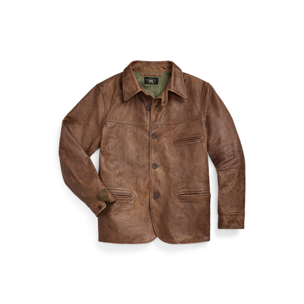 Leather Car Coat for Men Ralph Lauren NL