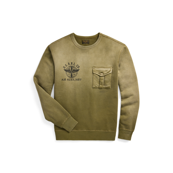 RUDOLPH GRAPHIC FRENCH TERRY WIDE NECK SWEATSHIRT main image 1