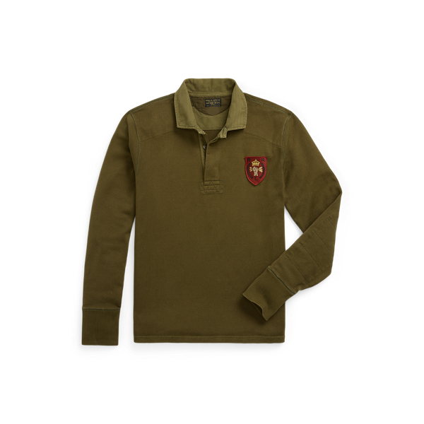 Men s Green Rugby Shirts Ralph Lauren GP