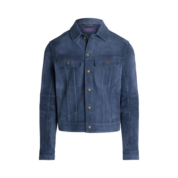 Clifton Suede Trucker Jacket for Men Ralph Lauren CH