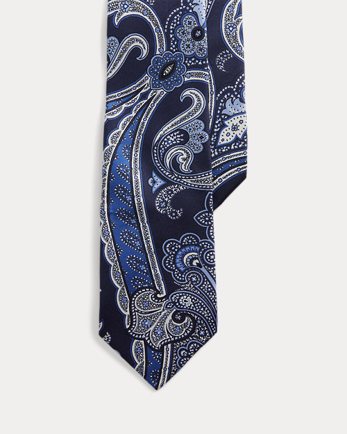 Paisley Silk Twill Tie