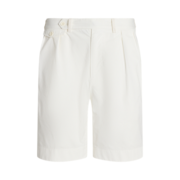 Hand-Tailored Pleated Poplin Short