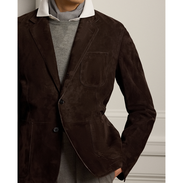Blazer en daim pour homme Ralph Lauren BE