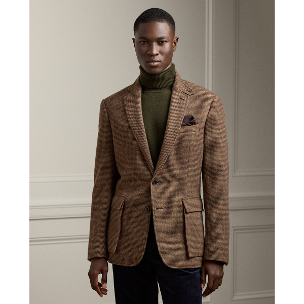Kent Handmade Tick Weave Blazer