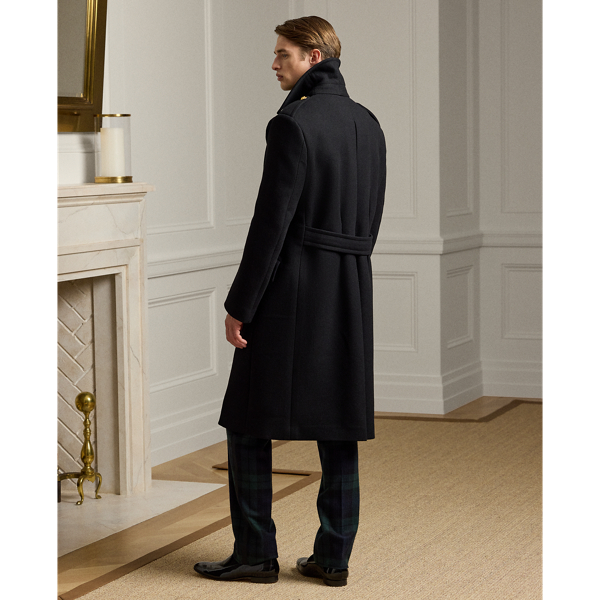Hand Tailored Wool Cashmere Topcoat