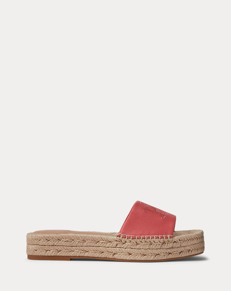 Polly Nappa Leather Espadrille Lauren 1