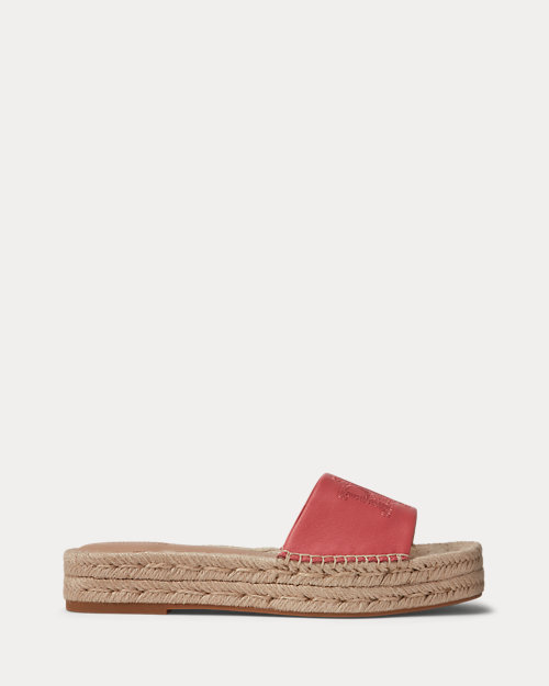 Polly Nappa Leather Espadrille