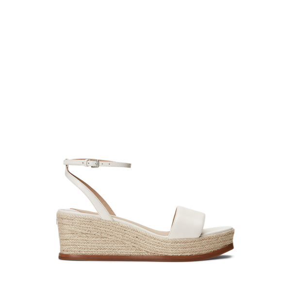 Leona Nappa Leather Espadrille