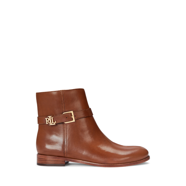 Women s Tan Designer Boots Ralph Lauren IE