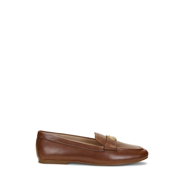 Loafer Averi III aus poliertem Leder für Damen | Ralph Lauren® DE