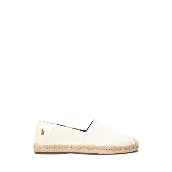 Cevio Washed Canvas Espadrille