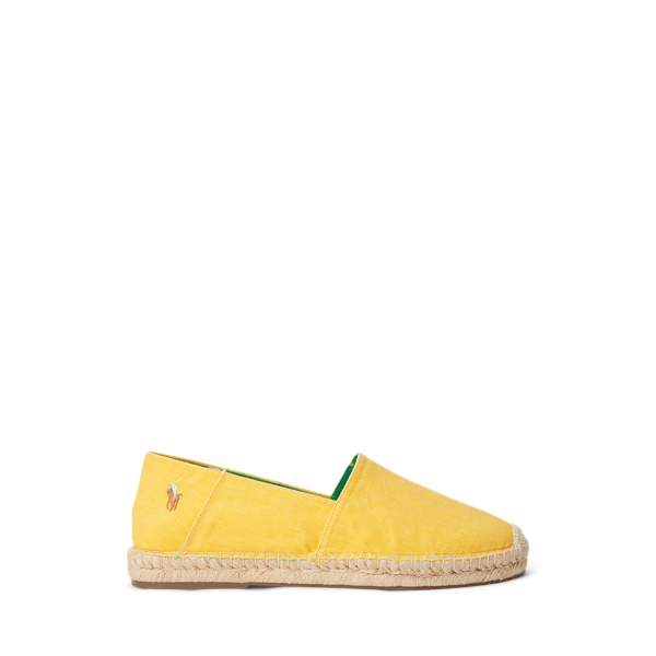 Cevio Washed Canvas Espadrille