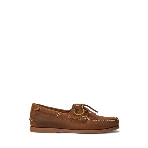 Merton Leather Boat Shoe