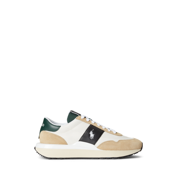Train 89 Suede-Panelled Trainer