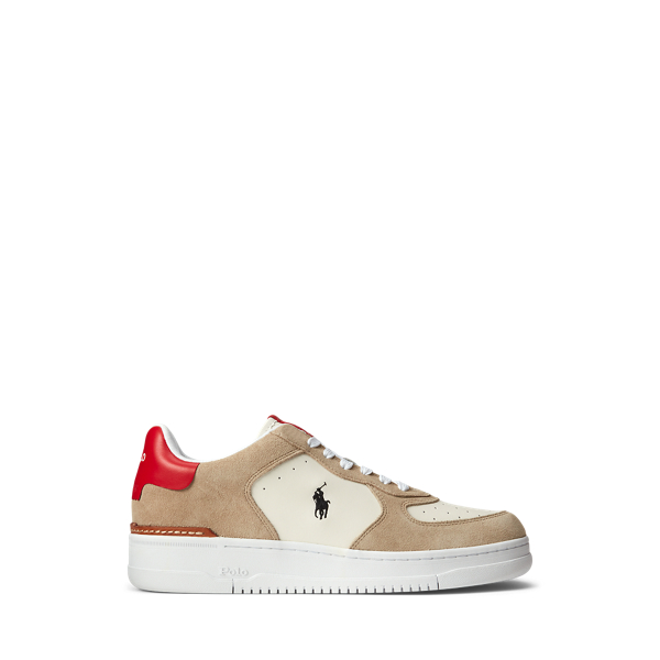 Leder-Wildleder-Sneaker Masters Court