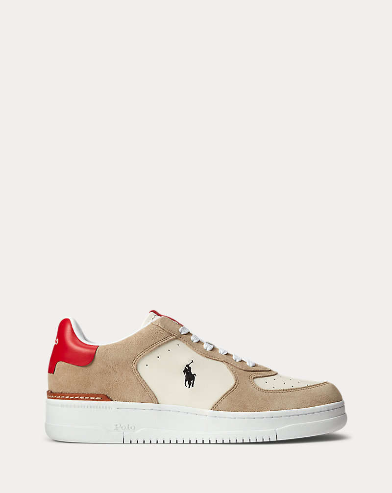 Masters Court Leather-Suede Trainer Polo Ralph Lauren 1