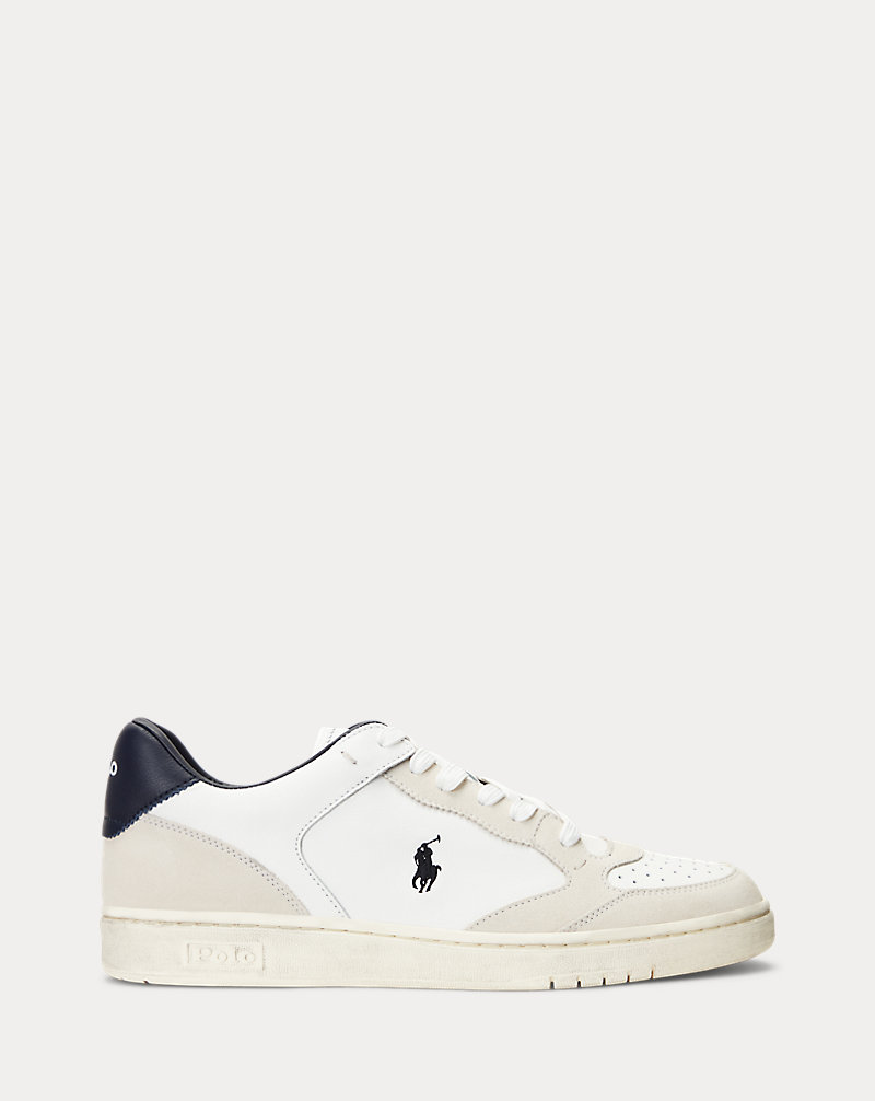 Court Leather-Suede Trainer Polo Sport 1