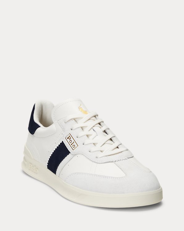 Heritage Aera Leather-Suede Sneaker