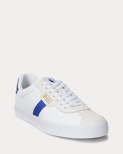 Court Vulc Leather-Suede Sneaker