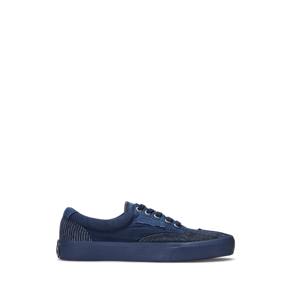 Keaton Indigo Patchwork Sneaker