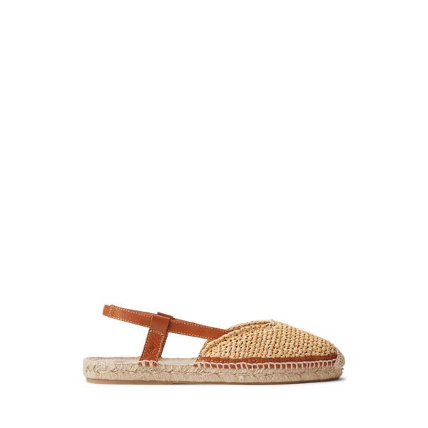 Raffia Slingback Espadrille for Women Ralph Lauren® UK