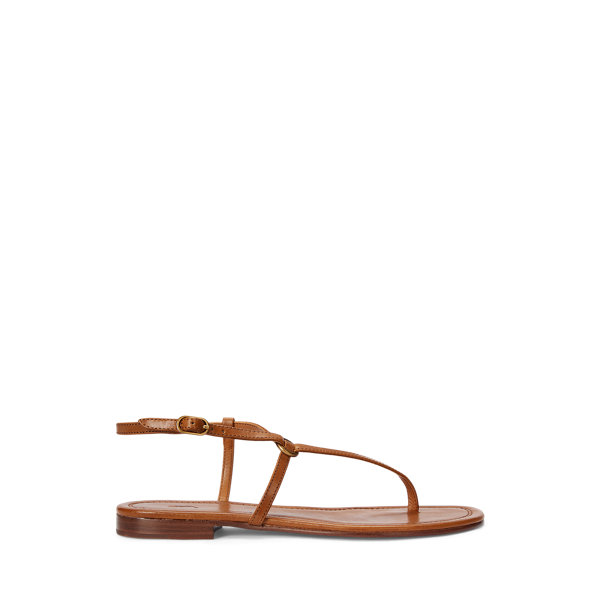Flat Sandals LAUREN RALPH LAUREN Woman color Orange