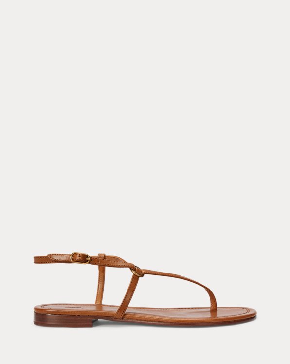 O-Ring Leather Sandal
