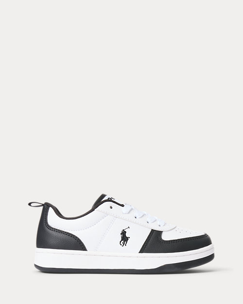 Polo Court Faux-Leather Sneaker