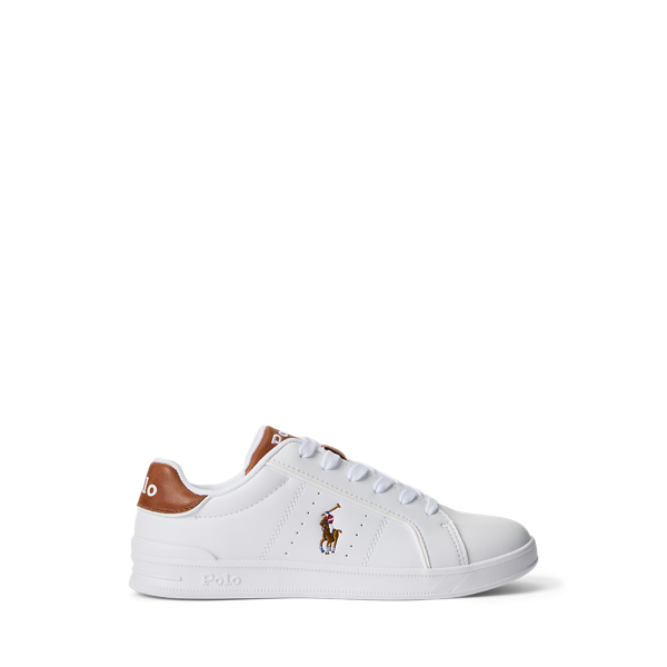 Court III Faux-Leather Sneaker