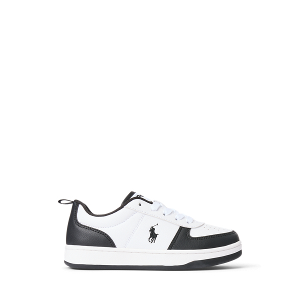 Polo Court Faux-Leather Sneaker