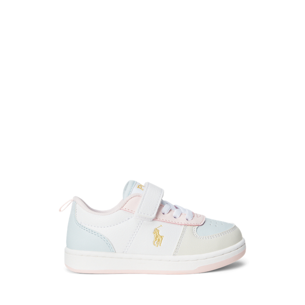Polo Court Faux-Leather EZ Trainer GIRLS 1.5–6.5 YEARS 1