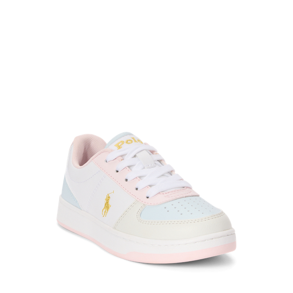 Polo Court Faux-Leather Trainer
