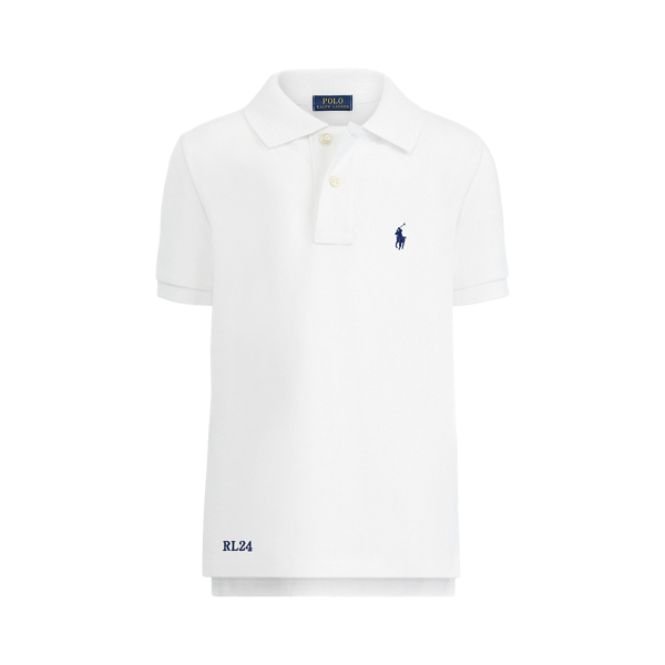 Boys&#39; Cotton Mesh Polo Shirt