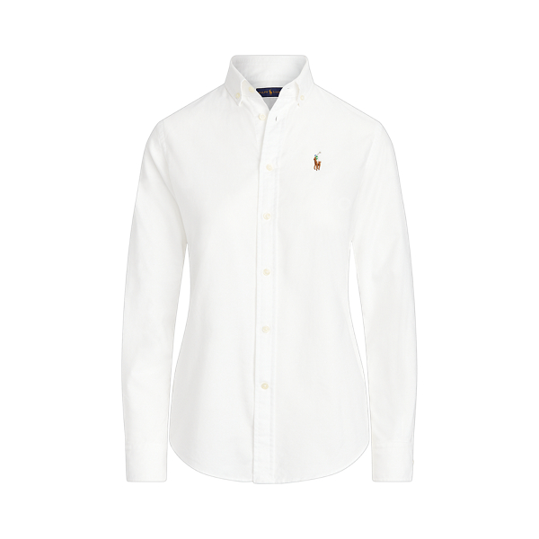 White Long Sleeve Polo Casual Set in Pure Cotton