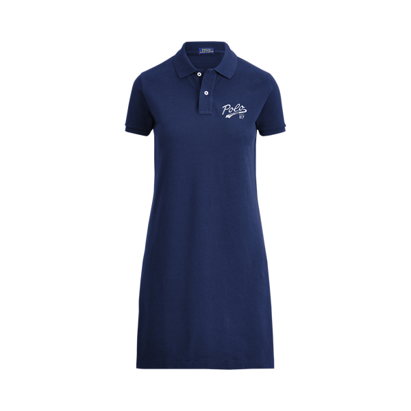Mesh clearance polo dress
