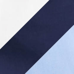 3pk White / Blue / Navy