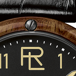 Cadran noir/Tourbillon