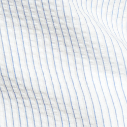 White/ Blue Seersucker