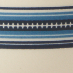 Cream/Navy Multi