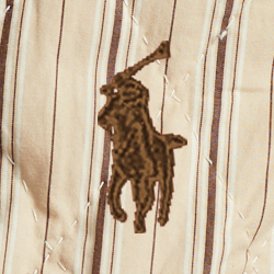 Margaux Floral/Tan Stripe