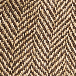 Brown/Cream Herringbone