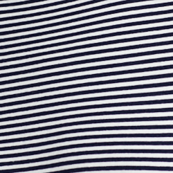 White/Newport Navy Stripe